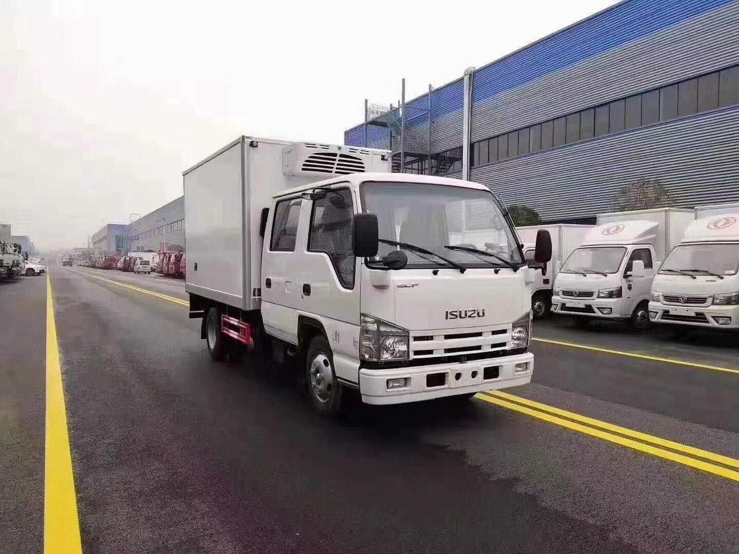 國六慶鈴五十鈴雙排冷藏車