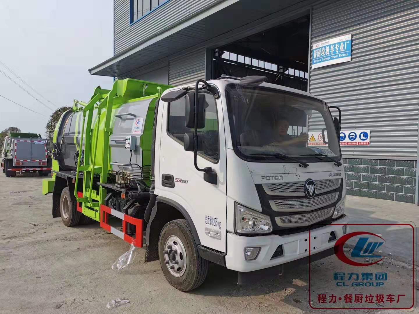 福田底盤餐廚垃圾車