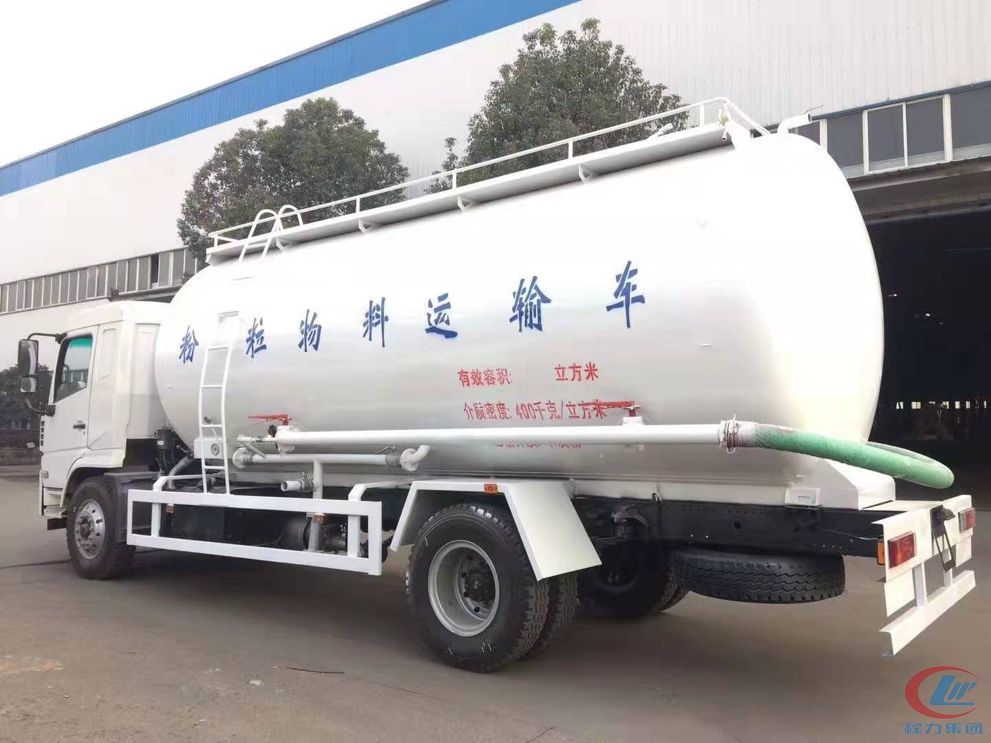 陜汽粉粒物料車