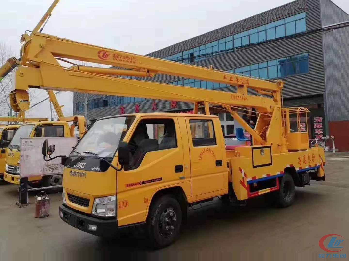 程力江鈴16米高空作業(yè)車高清圖